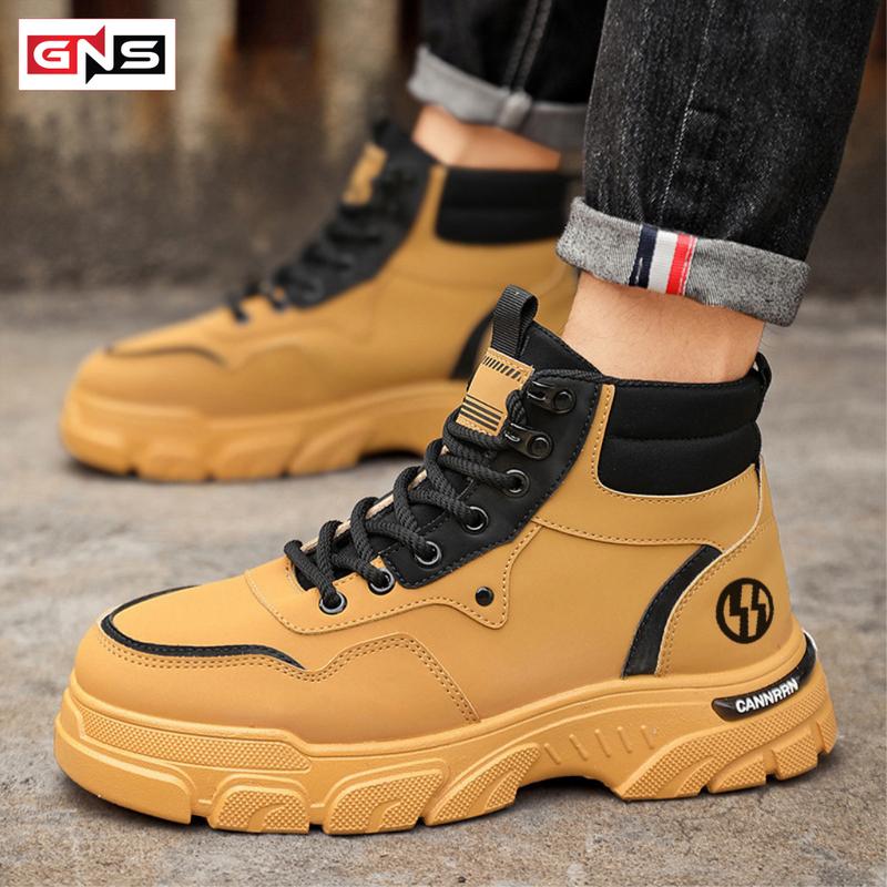 Giày Bốt Nam Martin Thu Đông M254 Giày Nam Phong Cách Retro Anh Quốc - Giày Nam Thời Trang Giày Da Chống Thấm Nước Ngoài Trời