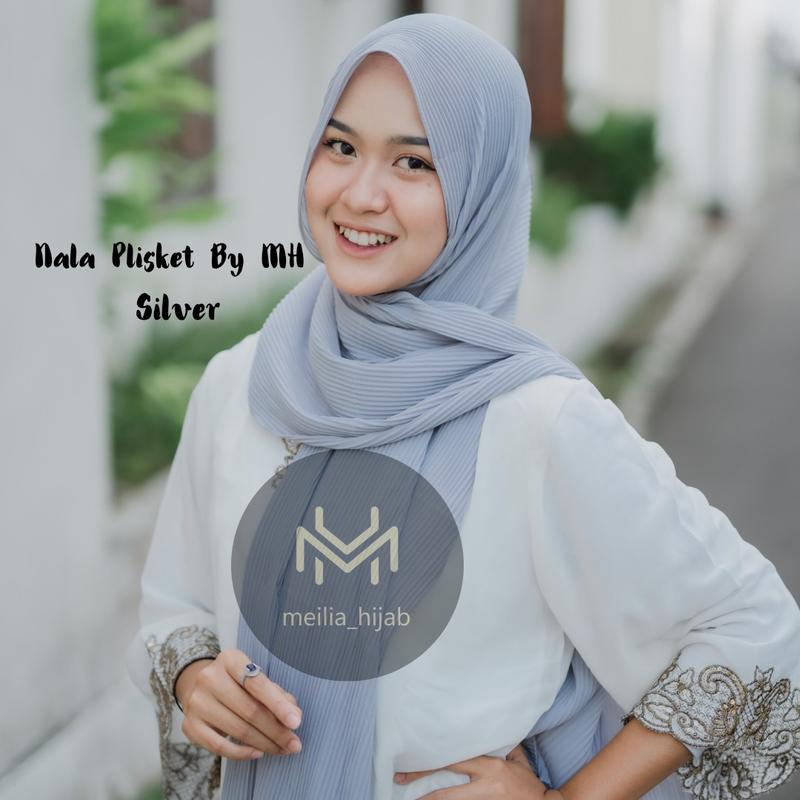 Nala Plisket (hijab pashmina Plisket premium by MH) 2
