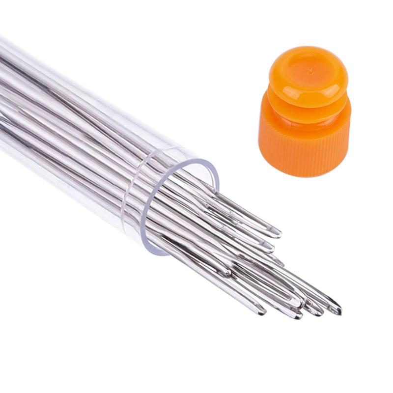 Large Eye Threading Needle Set, Including 23pcs DIY Hand Sewing Needle with Storage Case, Sewing Tool Kit, Cross Stitch Needle, DIY Sewing Accessories 2