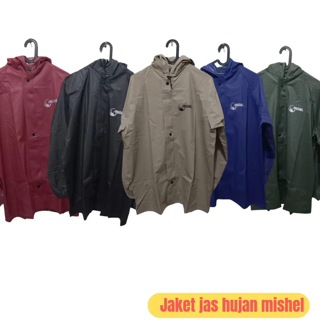 ATASAN JAS HUJAN BAJU SAJA TANPA CELANA BY MISHEL Pvc