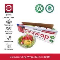 Gambar Daimaru Cling Wrap Food Grade 30cm x 120M BPA Free Kemasan Hard Box untuk Industri Horeca Waterproof Non-Toxic Material Food Grade dari Daimaru Kota Tangerang 1 Tokopedia