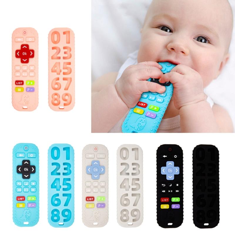 Portable Remote Control Shape Baby Teether Toy for Babies 0- - TikTok ...