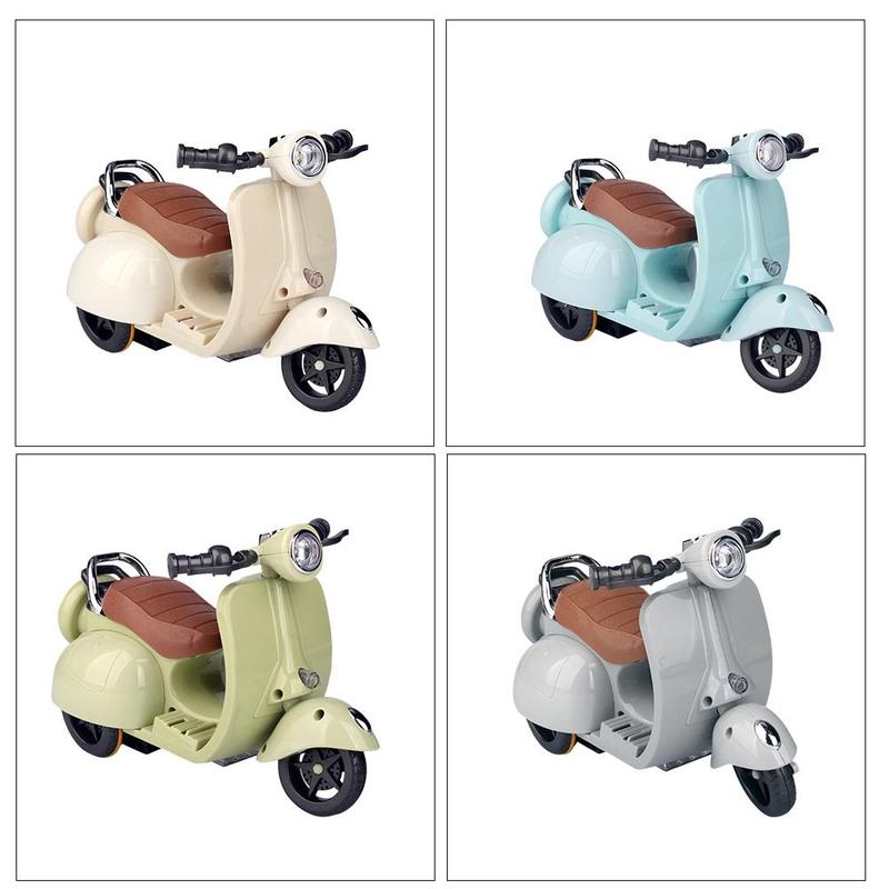 Product Introduction of [Size:4.9x7.5x3.7in]MotorcycleToy Palm-Sized Electric Bike Q6S9 rotates 360 degrees. Noise and light Cannot be ridden 27