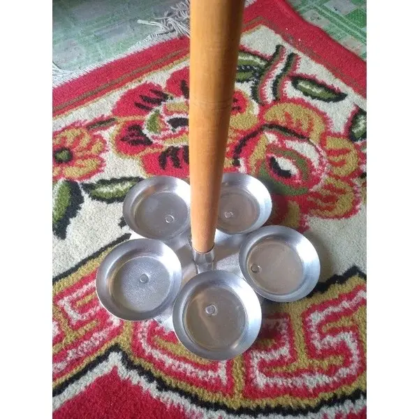 cetakan bakwan 5 lubang anti lengket