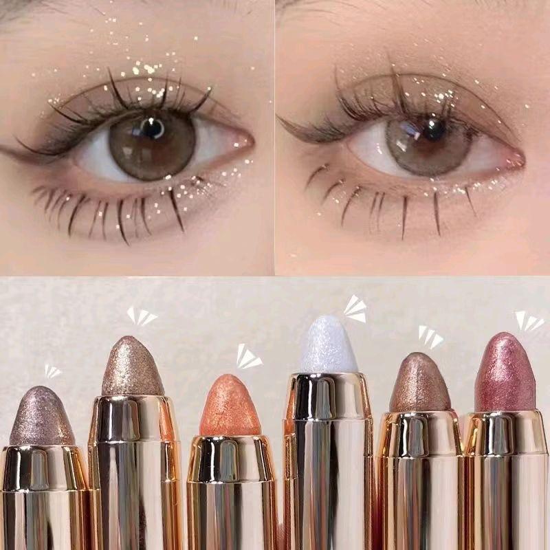 Bút màu mắt 2 đầu tiện dụng Phấn mắt trang điểm Cosmetic Nữ Trang Điểm Eyeshadow Mỹ Phẩm