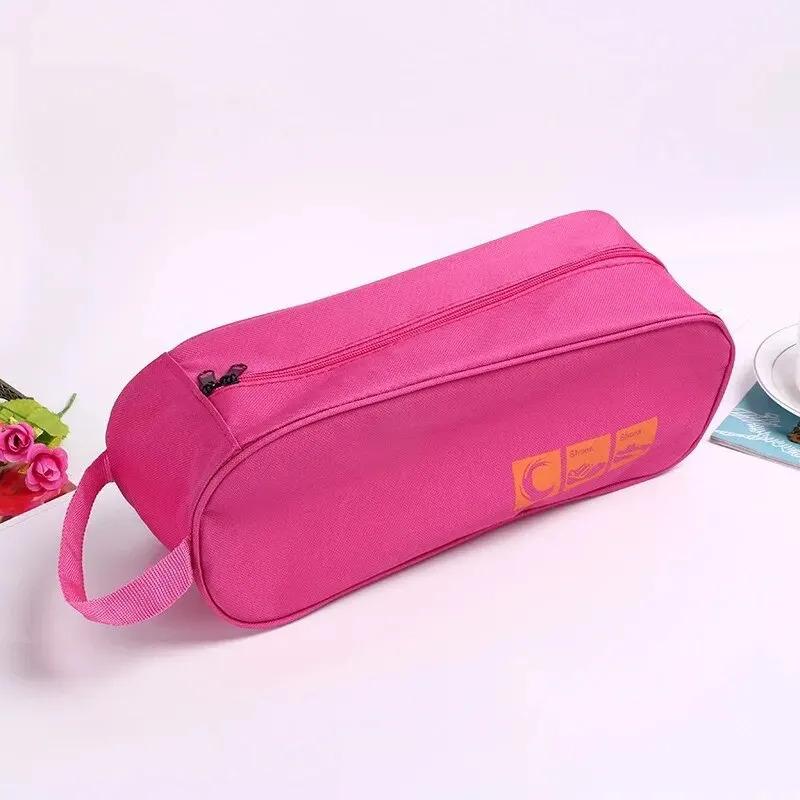 Product Introduction of 1PCS Promotion Polyester Waterproof Casual Travel Shoe Bags With Handle 15