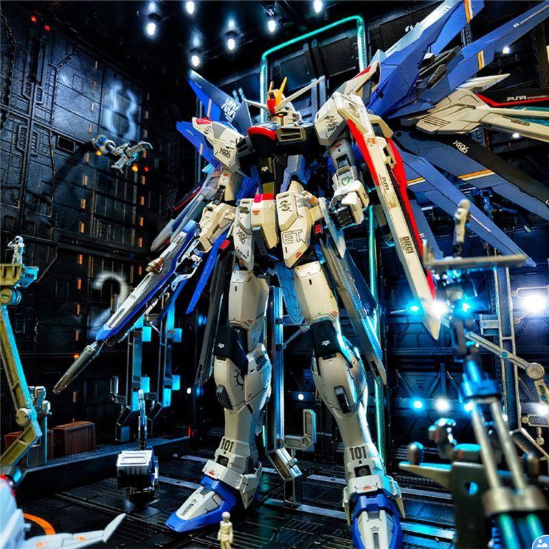 Mô Hình Gundam MG Strike Freedom Wing, Đồ Chơi Mô Hình Mecha Lắp Ráp Kiệt Tác Destiny Kỳ Lân Astray Màu Xanh Đỏ, Năm 2025 2