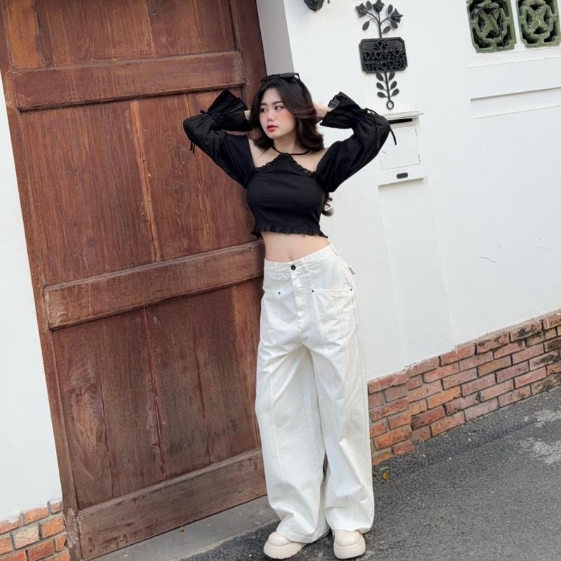 [SMOR] Quần kaki ống rộng lai giữa TOTE | BigBuy360 - bigbuy360.vn