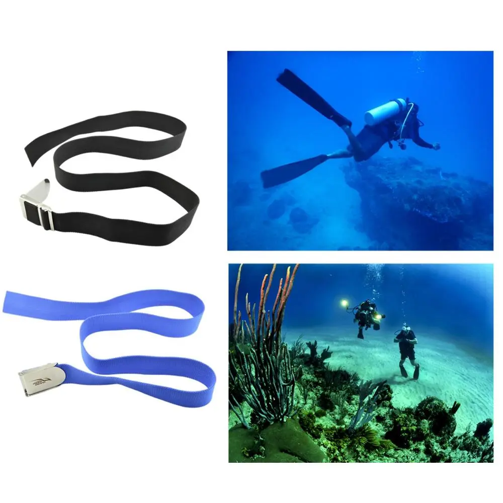 Scuba Diving Weight Belt with Buckle 150cm Length Webbing Weight Belt for Scuba Diving Sports Spearfishing Snorkeling Enthusiast