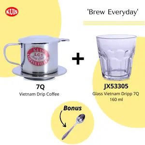 PROMO Paket Vietnam Drip Plus Gelas 140 ml 7Q-JX55305