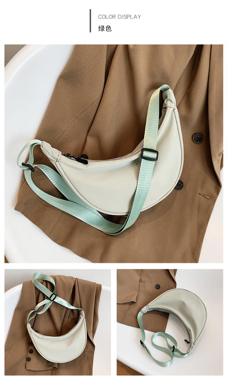 Product Introduction of Túi Đeo Chéo, Chất Liệu Nylon, Bán Chạy, Thiết Kế Hợp Xu hướng Mới, Túi Đeo Vai Và Bánh Bao Dễ Phối Đồ Nhẹ, Phong Cách Thường Ngày Túi Vải Kẹp Nách, Túi Xách 13