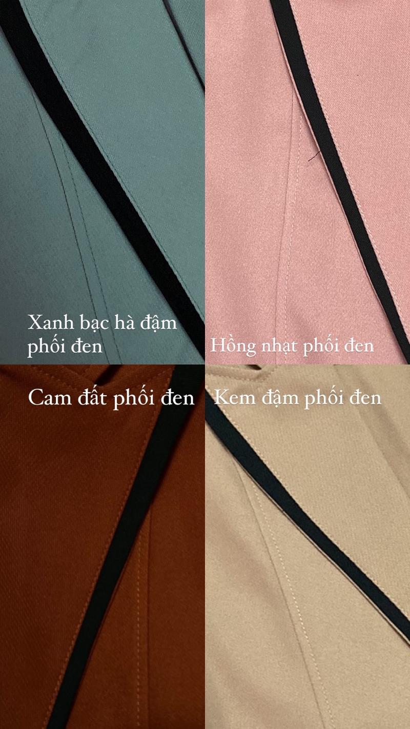 Product Introduction of (Mã 2) Áo vest phối cổ viền và túi (KHÔNG KIỂM HÀNG) nhiều màu độc đáo nổi bật vải tuyết mưa 1 lớp Jacket Women Nữ Top 2