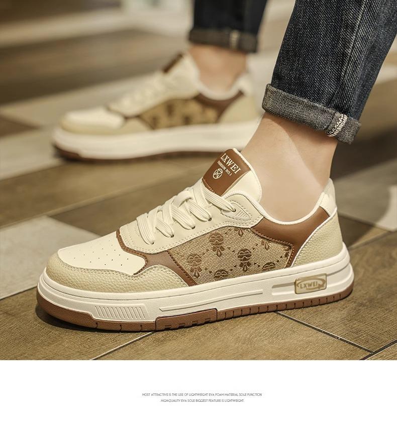 Product Introduction of 2024 Summer New Hot Trendy Mesh Breathable Fashion Men's Versatile Absorbent Sole Thick Sole Soft Sole Non-Slip Sneakers 23