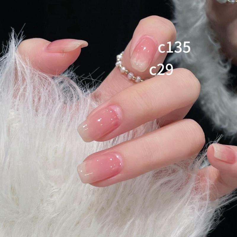 Sơn móng tay Orange C29 màu nước gạo (sơn tự khô, có thể lột, không làm hại móng)