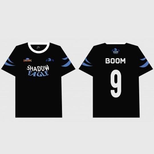 Shadow Eagle Jersey in Black by Starlympic 1