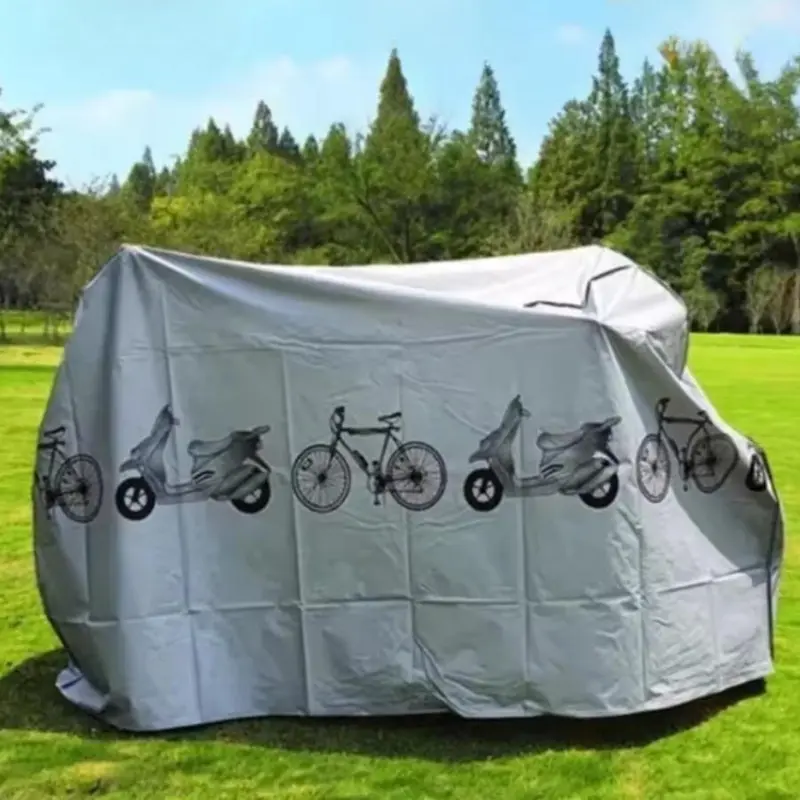 Bicycle Cover, Waterproof Dustproof Bike Cover, Outdoor Sunshade Cover, Bicycle Accessories for Outdoor Cycling 6