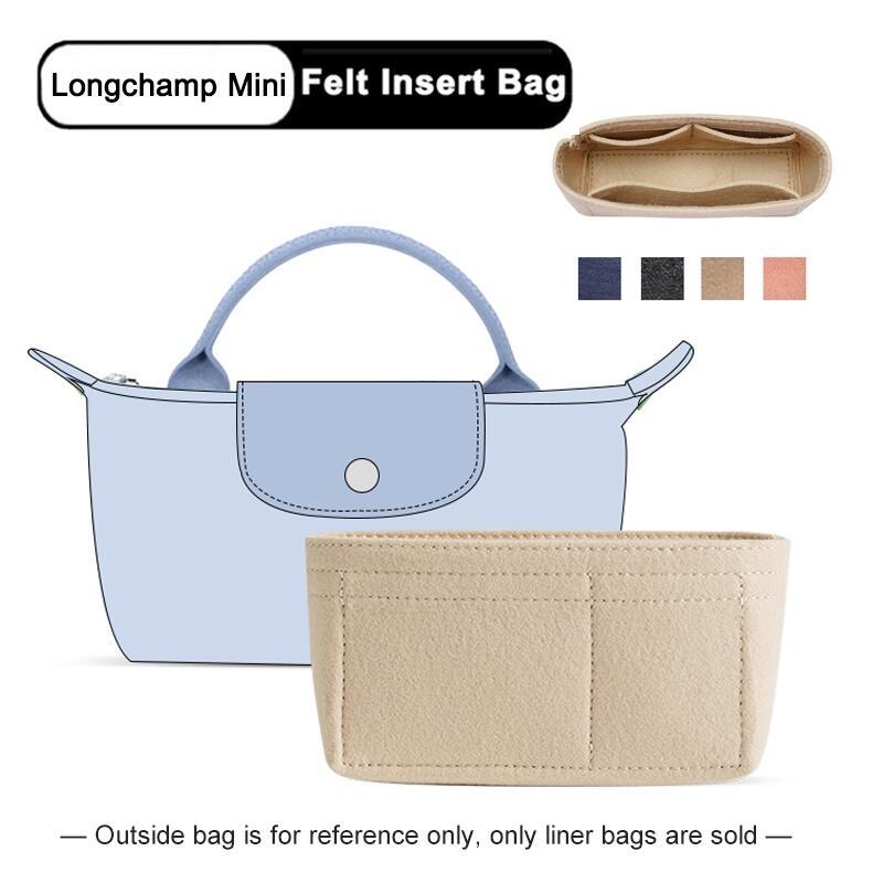Product Introduction of Bộ Sắp Xếp Túi, Cho Túi Mini Longchamp, Túi Lưu Trữ Túi, Túi Lót, Chèn Ví Nỉ, Túi Lót Túi Xách, Túi Bên Trong, Túi Lót, Túi Đựng Đồ, Túi Giữa, Túi Đựng Đồ Bag Phụ Kiện 0