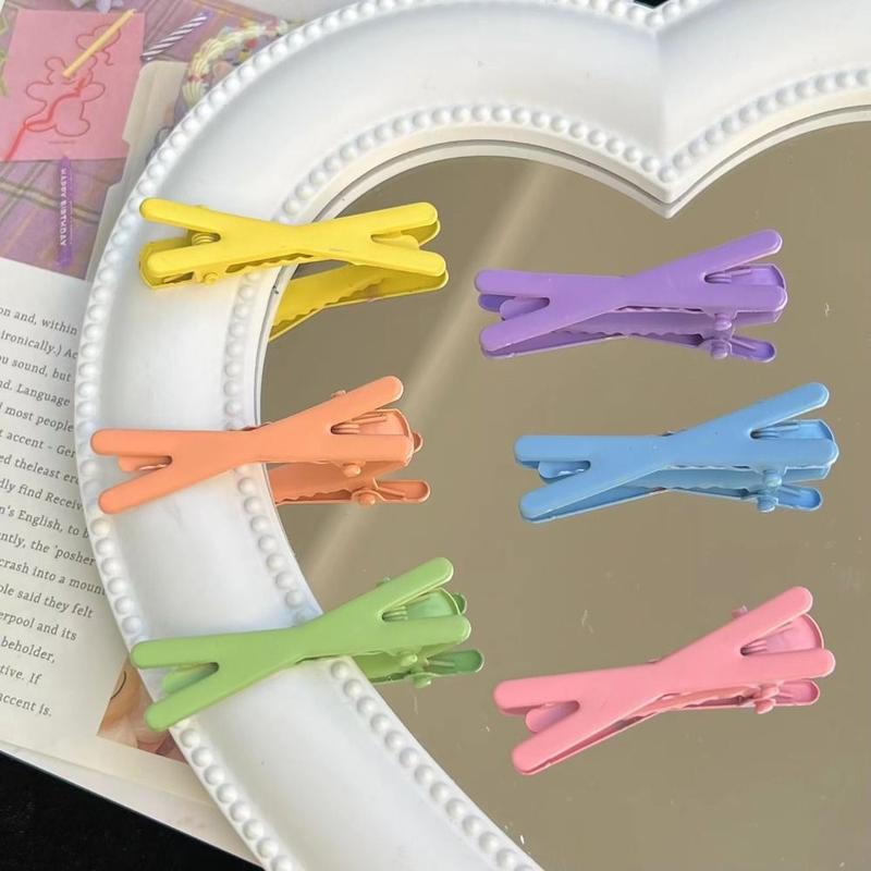Product Introduction of Cute Hair Ornament Hair Clips Candy Color Headwear Duck Beak Clip INS Style Bang Clip Girls 13