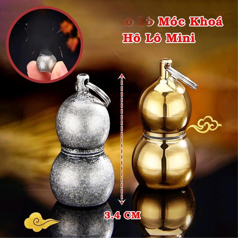 Móc khóa hồ lô cỡ nhỏ Nhiều màu sắc Móc Khoá Kiềng Móc Chìa Khoá Hoa