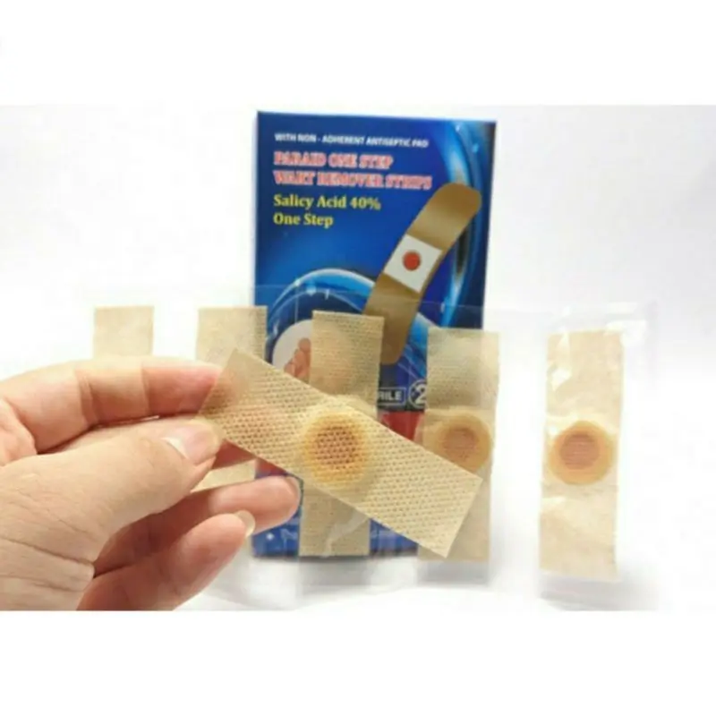 Miếng dán mụn cóc, mụn cơm, Miếng dán giảm trai chân hiệu quả (hộp màu xanh)