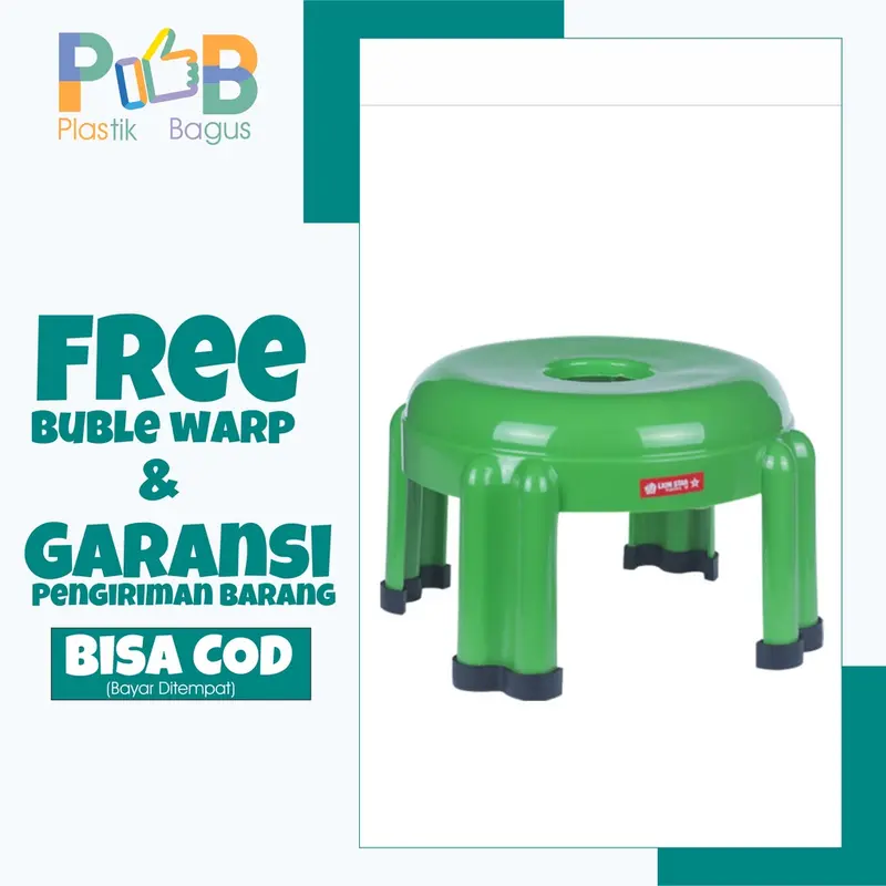 bangku pendek bangku kecil kursi bangku bundar mambo Lion Star G-4 2