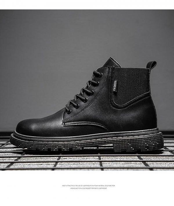 Product Introduction of Giày Nam, Cổ Cao Và Cổ Cao, Màu Trắng, Cỡ Nhỏ 35, Boot Công Nhân, Cỡ 38, Thích Hợp Cho Mùa Thu Và Mùa Đông, Bốt Da Tạo Mẫu Tóc, Bốt Martin, Cho Nam 23