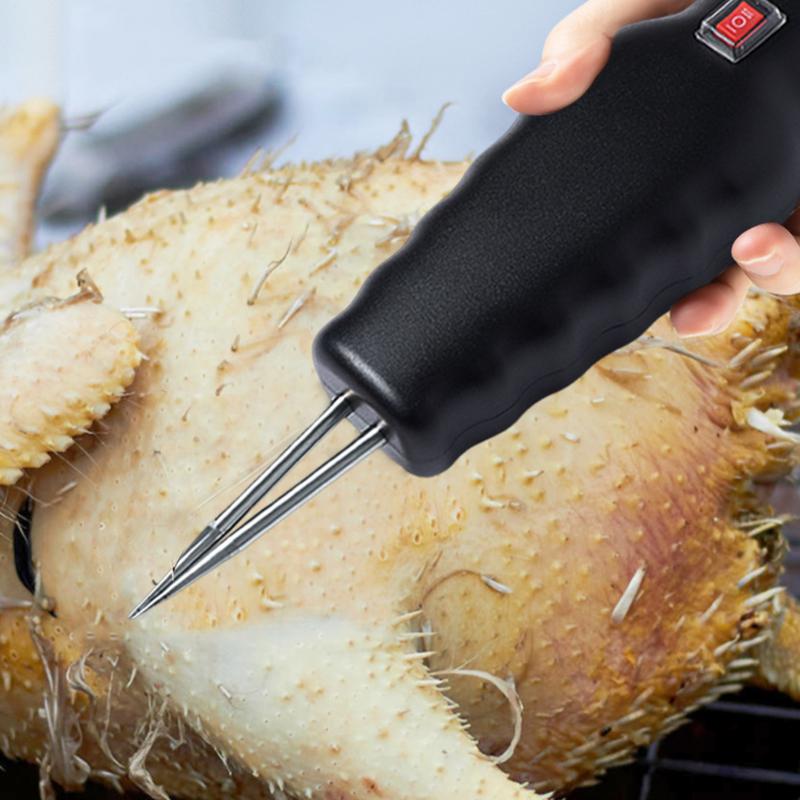 Udxizvk Deep Texture Cone Head Plucker Portable Electric Poultry Plucker for Quick and Easy Feather Removal for Chickens Ducks Geese and Turkeys Rechargeable and Compact Design 1