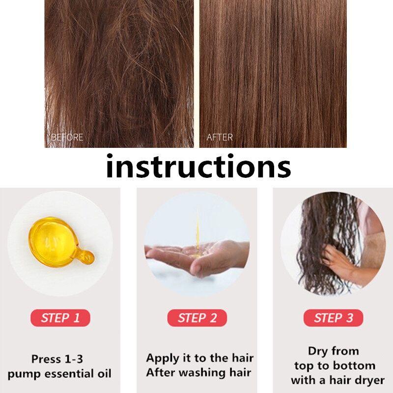 Product Introduction of BUY 1 TAKE 1 Morocco Argan Oil Nourish Hair Care Repair Damaged Hair Anti Hair Loss Hair Growth Treatment Essense 70ML 20
