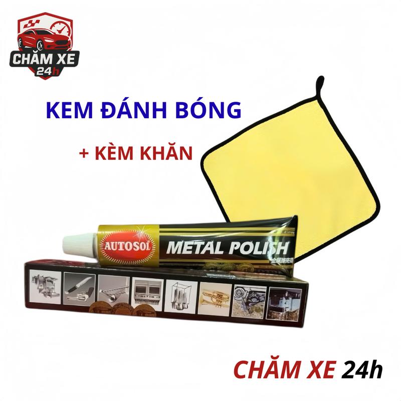   CHÍNH HÃNG  Kem Đánh Bóng Kim Loại Metal Polish  Điện Thoại Đánh Bóng Sơn Lư Đồng Bóng Sơn Làm Sạch Sáng Bóng 