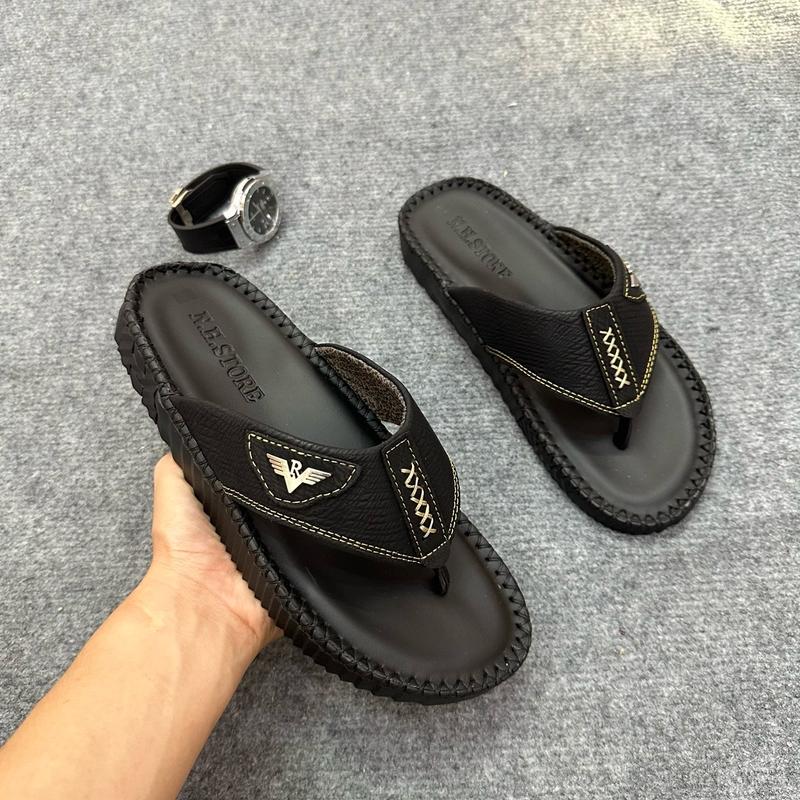 [Mẫu mới-Mang bao Êm Chân] Dép tông Lào Nam  Da doctor  . Quai Kẹp. Được khâu chỉ toàn bộ, đế đúc cao su, mang vào thoải mái và êm DéP Đế Bằng Nhung Sandal