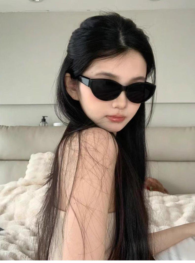 Product Introduction of Sunglasses for women, retro spicy girl, cat eyes, small frame glasses, polarized anti UV sunglasses, small face 3