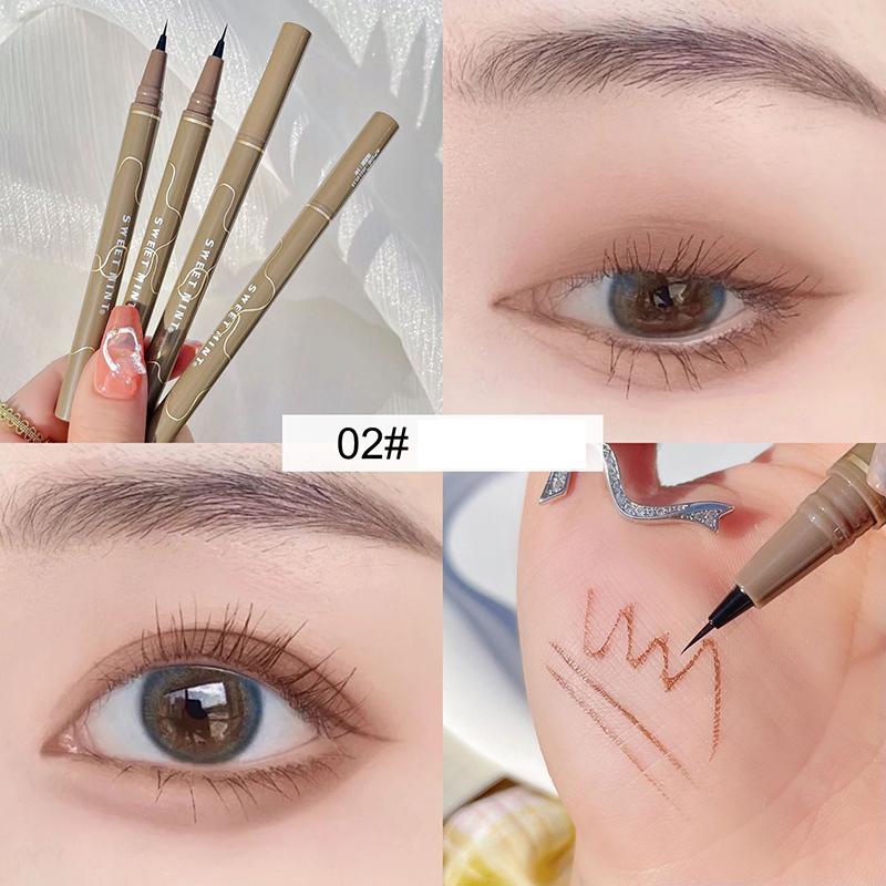 Product Introduction of Sweet Mint Colour Liquid Eyeliner Pencil - Black, Brown, White - Long Lasting & Waterproof - Eye Makeup#EyelinerPencil #LongLasting #Waterproof #EyeMakeup #ColorfulEyeliner #LiquidEyeliner 15