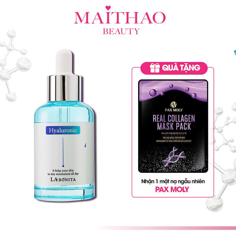 LaBonita Serum HA Dưỡng Ẩm Và Phục Hồi Da Vital Hyaluronic Acid Serum 50mL TẶNG mặt nạ Pax Moly