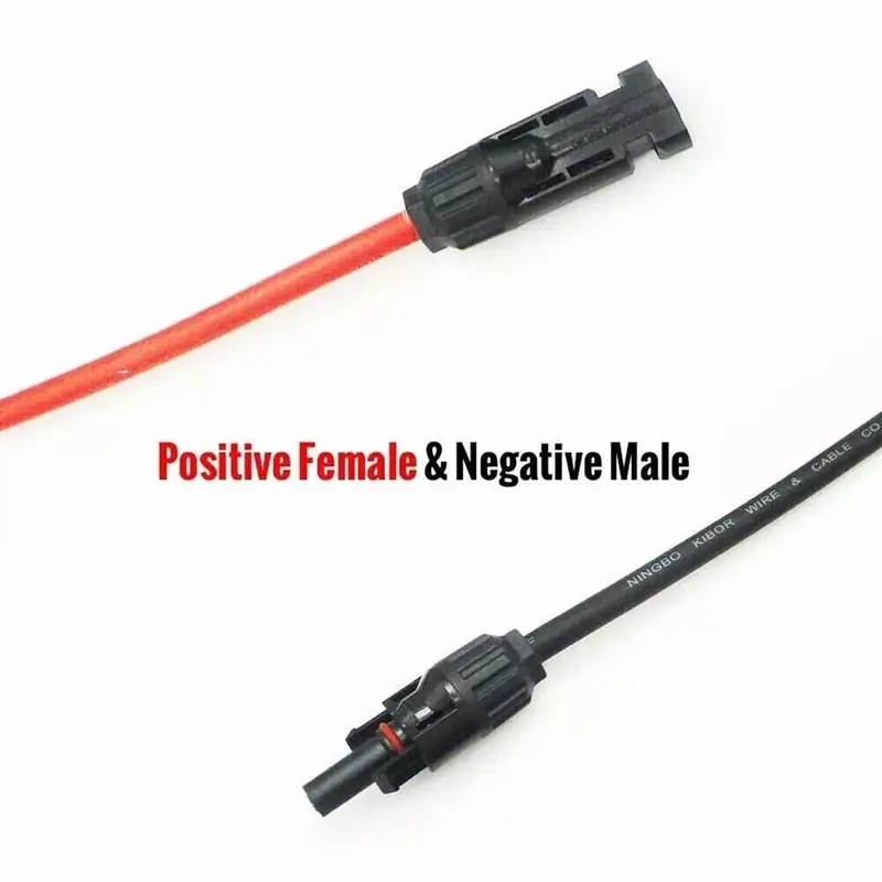 Cáp Bảng Điều Khiển Năng Lượng Mặt Trời, 50 AMP, Đầu Nối Bộ Chuyển Đổi Y, Chiều Dài 30cm, Kích Thước Đầu Vào 30mm2, Đầu Nối Anderson 2