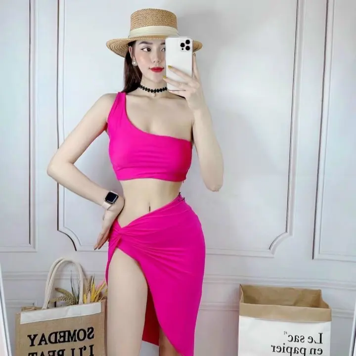 Bikini # Đồ Bơi Đi Biển Hai Mảnh Set 3 Món Đẹp BM-015