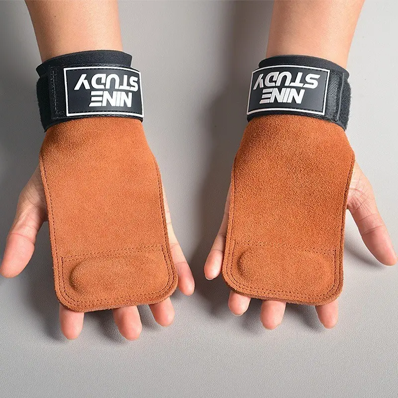 Găng Tay Tập GYM, Dây kéo lưng Lifting Straps đa năng hỗ trợ tập Gym, Deadlift, lên xà, nâng tạ 4