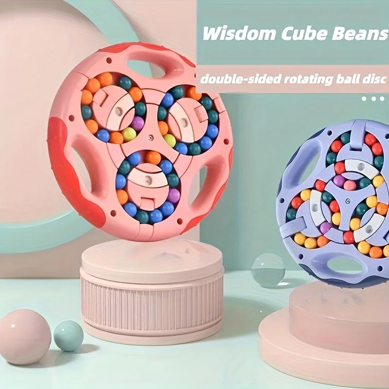 Brain Teaser Puzzle Ball for Ages 3+, Double-Sided Rotating Maze with ...