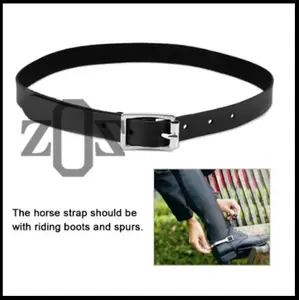 Tali Strap Sabuk Sepatu Boots Spur Kuda Berkuda Kulit Leather