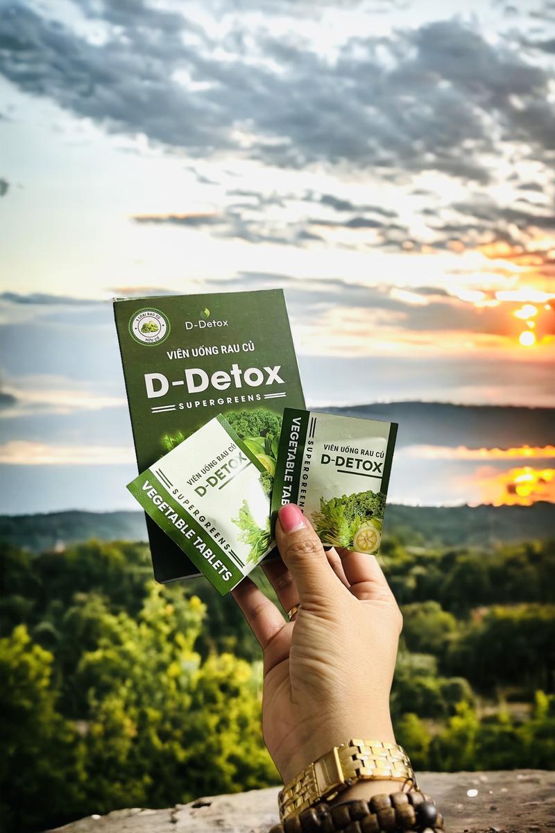 Product Introduction of VIÊN UỐNG RAU CỦ D DETOX 6