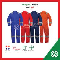 Gambar Wearpack Dupont Safety Coverall Anti Api Nomex Original 4 5 Oz Terusan Panjang dari Pusat Safety Kota Administrasi Jakarta Barat 1 Tokopedia