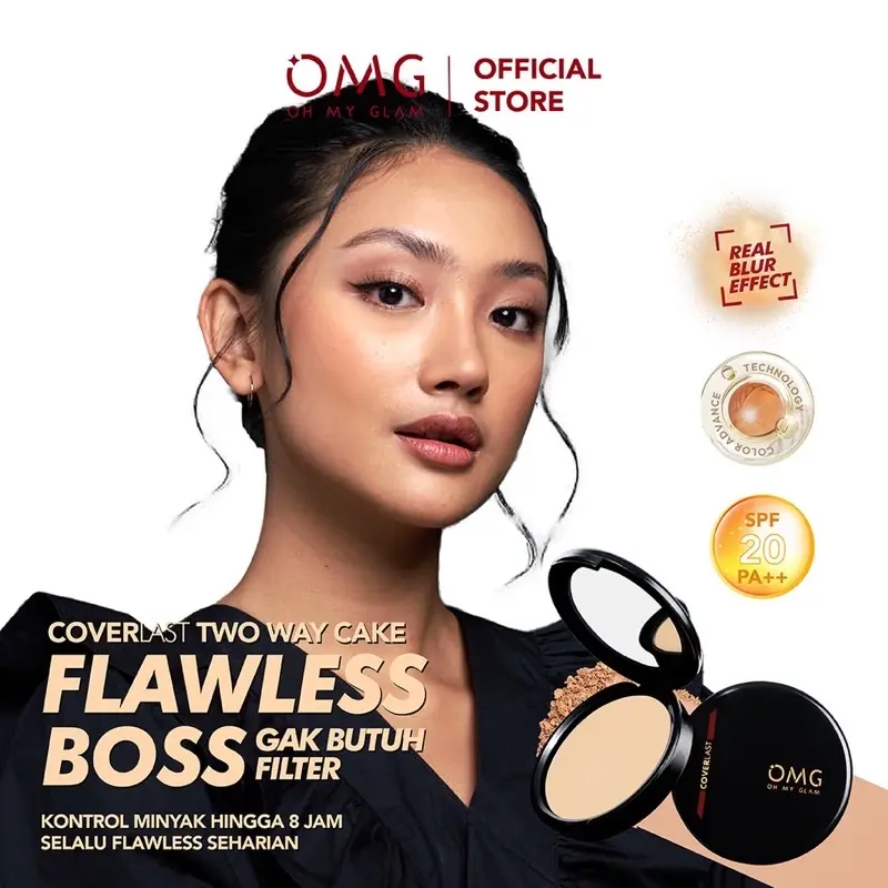 OMG Coverlast Two Way Cake l OMG TWC 3 Colour