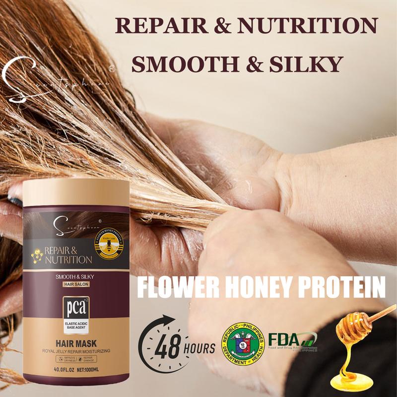 Product Introduction of 【Clean up the warehouse】ORIGINAL Scentsphere Hair mask treatment FDA Repair And Maintenance Hair Mask Hair mash conditioner 1000ml REPAIR & NUTRITION SMOOTH & SILKY HAIR SALON ROYAL JELLY REPAIR MOISTURIZING Haircare Moisture 18