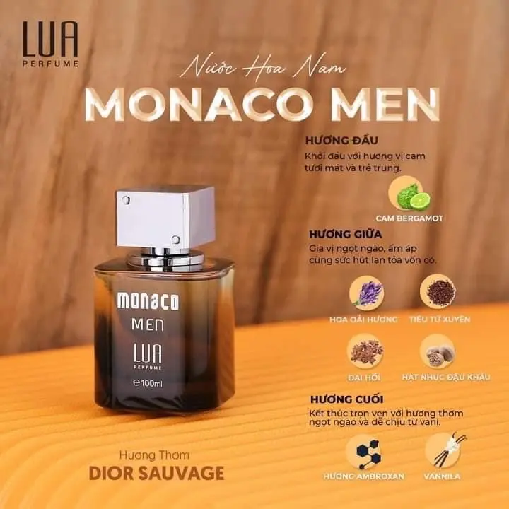 Nước Hoa Monaco 100ml Nam 4