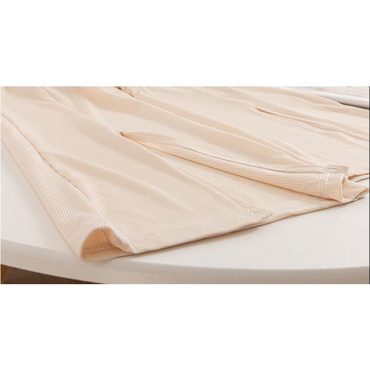 P69868# Pregnancy Pants Thin High Waist Wide Leg Bell Bottom Trousers Outerwear Summer Casual Pregnant Pants 5