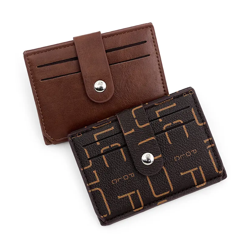 Men's Card Holder Card Holder Multiple Card Slots Wallet Coin Purse Simple Women's Wallet ID Card Holder