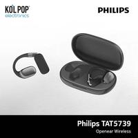 Gambar Philips TAT5739 IPX4 Openear Wireless Bluetooth 5.4 TWS Earphone - Black dari Koolpop Electronics Kota Administrasi Jakarta Barat 5 Tokopedia