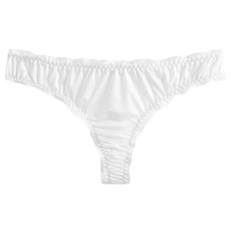 Quần Lót Nữ, Chất Liệu Lụa Lạnh Kiểu G-String Bikini Sang Trọng, Đồ Lót Không Đường May, Quần Lót Cạp Thấp Đồ Lót Nữ Quần Lót, Đồ Lót Gợi Cảm 7