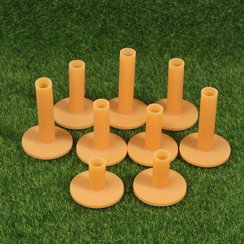 Product Introduction of 5Pcs 35-83MM Golf Range Tees Rubber Golf Tees For Range Mats Golf Rubber Tees Driving Range For Practice Mat 15
