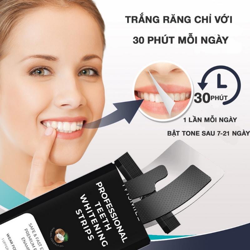 Miếng dán trắng răng DRY WHITENING UNISMILE - Dán trắng răng, miếng dán răng an toàn - không bào mòn, không gây ê buốt 1