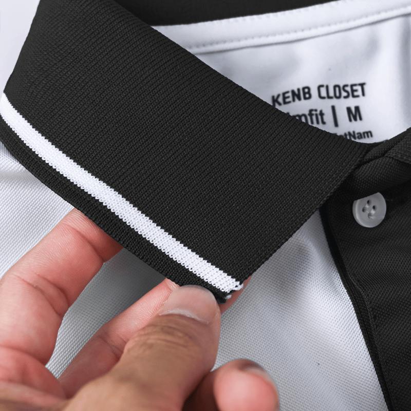 Áo thun nam Polo KENB CLOSET chất vải cá sấu thoáng khí chuẩn form slimfit sang trọng lịch lãm 5